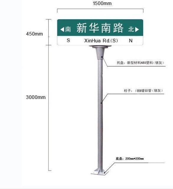 简单区分路名牌上的颜色方便出行 简单区分路名牌上的颜色方便出行